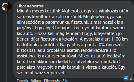 AUTÓBÉRLÉS
